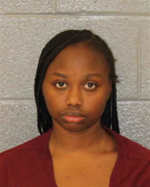 Booking photo of Aliyah Mccray