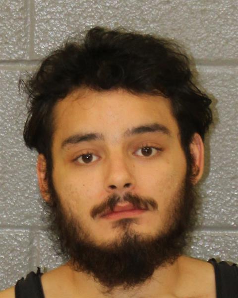 Booking photo of Zackary Vega