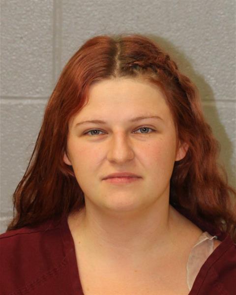 Booking photo of Carrie Burwell