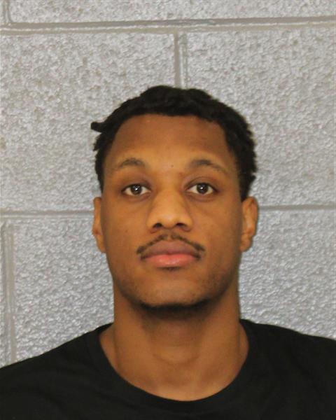 Booking photo of Dominic Asoluka