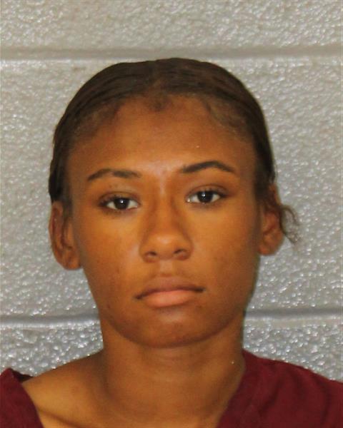 Booking photo of Zekhaliyah Phillips