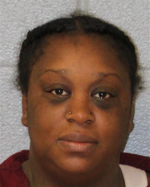 Booking photo of Sha'kera Brown