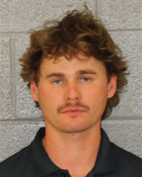 Booking photo of Logan Blake