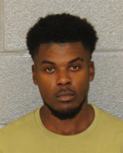 Booking photo of Malik Miller