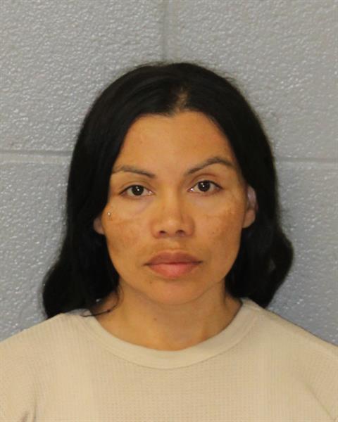 Booking photo of Maria Elizondo Zuniga
