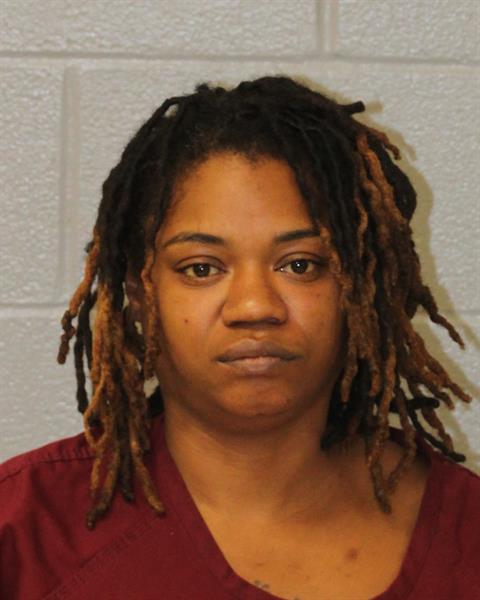 Booking photo of Sheneka Franklin