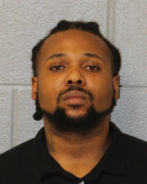 Booking photo of Montrell Hardy