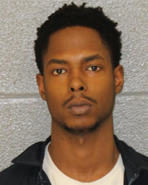 Booking photo of Terran Hughes