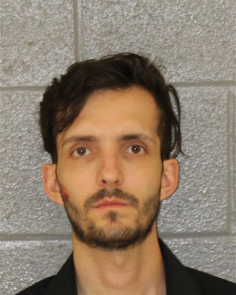 Booking photo of Jake Baker