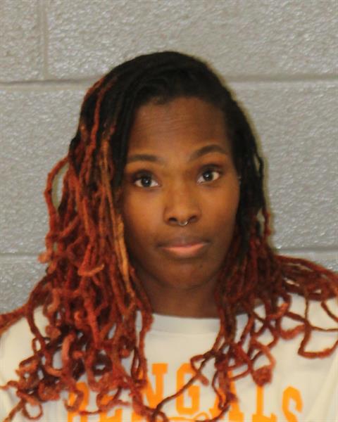 Booking photo of April Williams