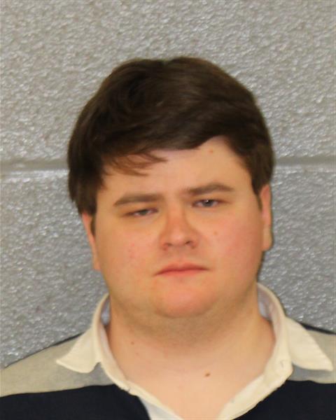 Booking photo of Jackson Moriarty