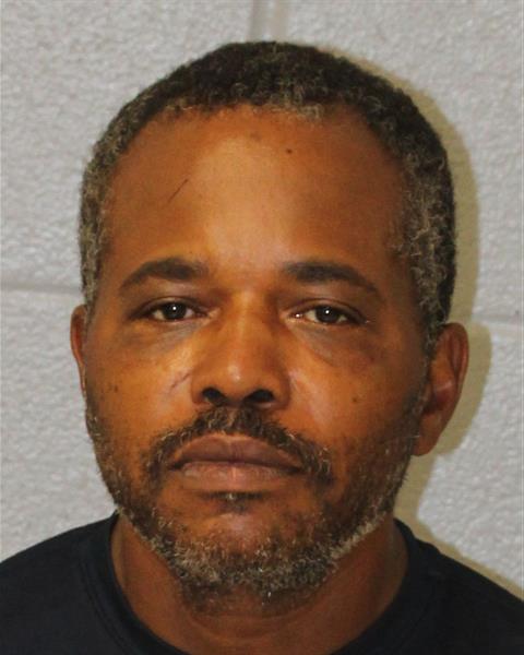Booking photo of Major Cameron