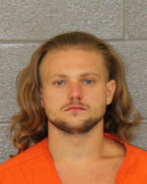 Booking photo of Lukus Harrington