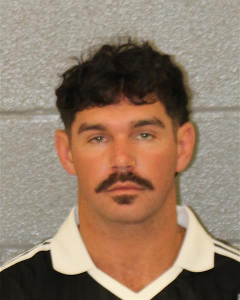 Booking photo of Parker Roberts