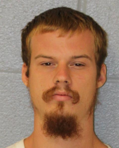 Booking photo of Jacob Mackey