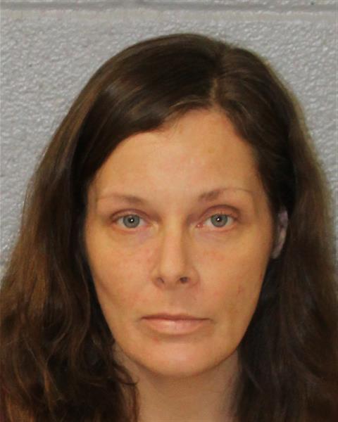 Booking photo of Christine Mills