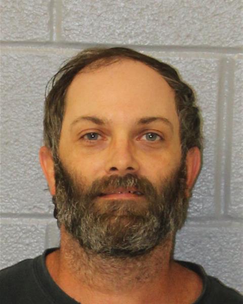 Booking photo of Dustin Harry