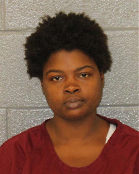Booking photo of Alaysha Davis
