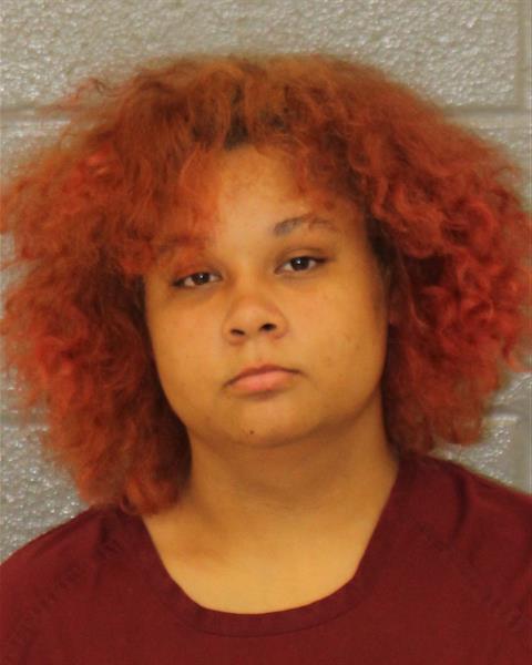 Booking photo of Destinee Moore