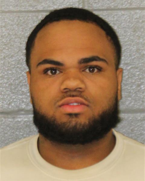 Booking photo of Marcus Macon