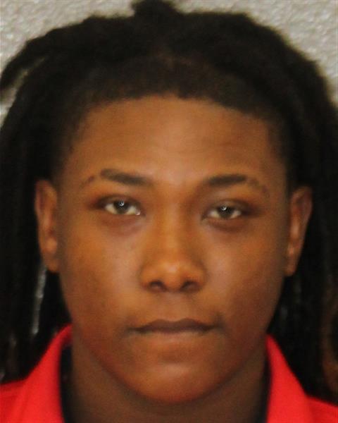 Booking photo of Amia Huey