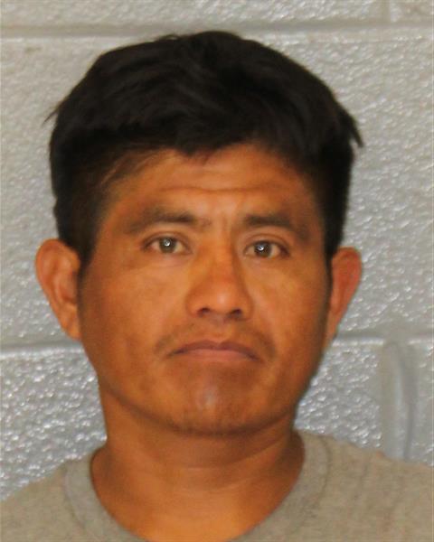 Booking photo of Adan Gonzales