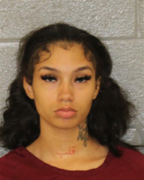 Booking photo of Kimora Frederick
