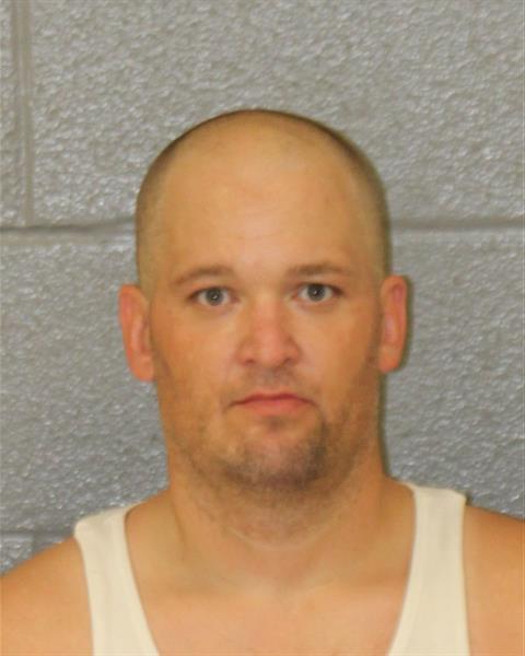Booking photo of Dustin Russell