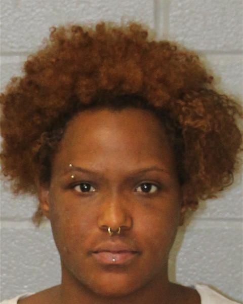 Mya Cooper booking photo