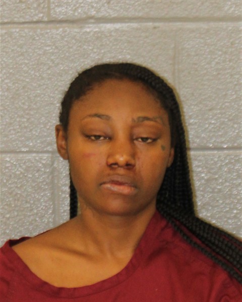 Yasmine Gwathney booking photo