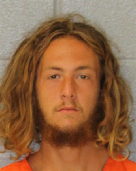Tyler Vanover booking photo