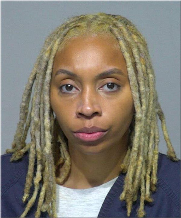 Alexis Bond booking photo