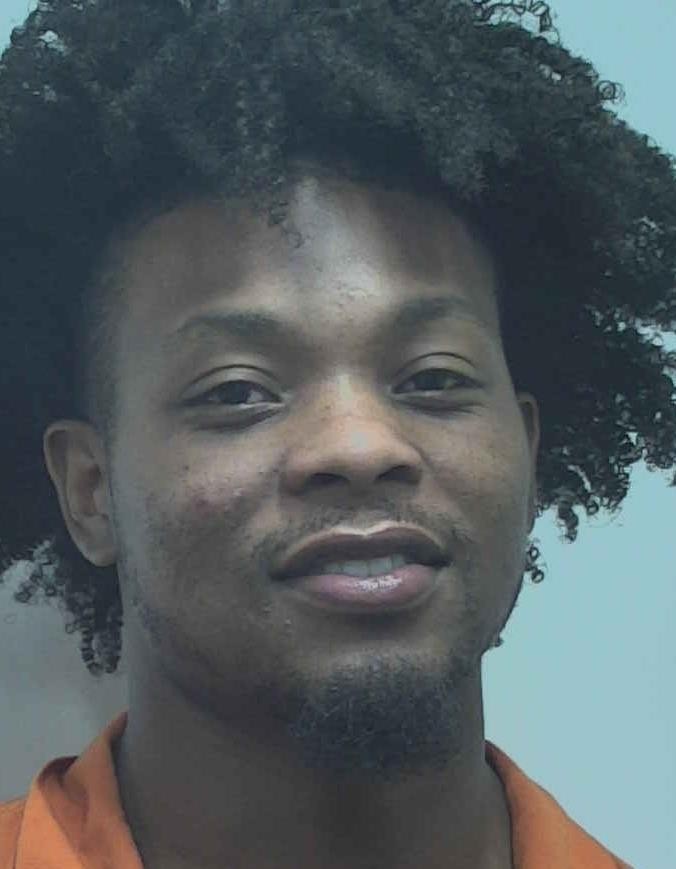 Booking photo of Omari Vaughans