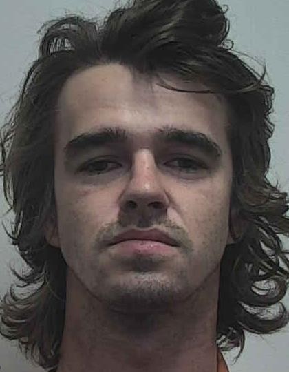 Booking photo of Forrest Thaggard