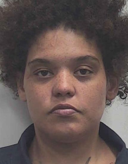 Booking photo of Raven Wallace