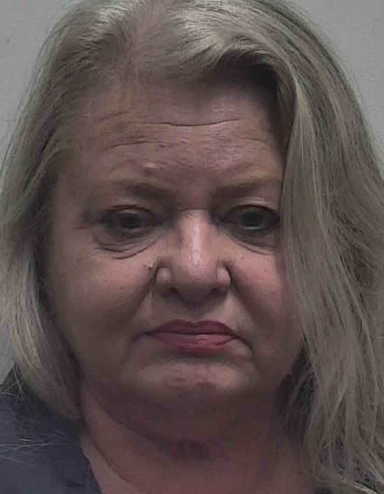 Booking photo of Virginia Plummer
