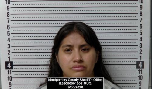 Booking photo of Maria Victoria Francisco Jimenez
