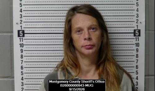 Booking photo of Christy Renee Rhotenberry
