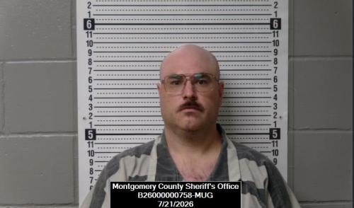 Booking photo of Bryant Joseph Alexander Blevins