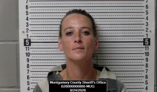 Booking photo of Hallie Nicole Davis