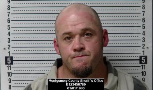 Booking photo of Matthew Aaron Burton