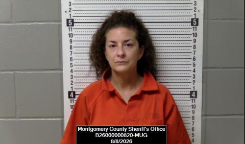 Booking photo of Elizabeth Richelle Newcomb