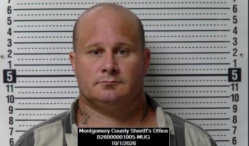 Booking photo of Brandon Thomas Bennett