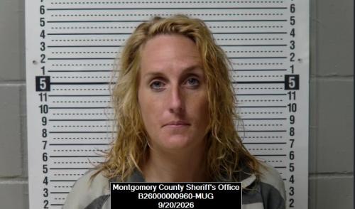 Booking photo of Sarralyn Brooke Pittman