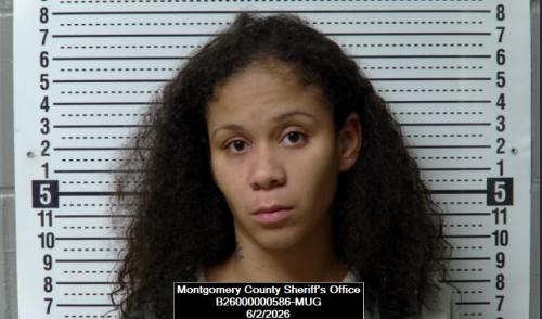 Booking photo of Tia Lashawn Campbell