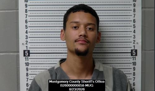 Booking photo of Majour Connor Johnson