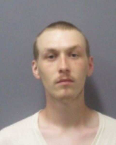 Booking photo of Brandon Huestis
