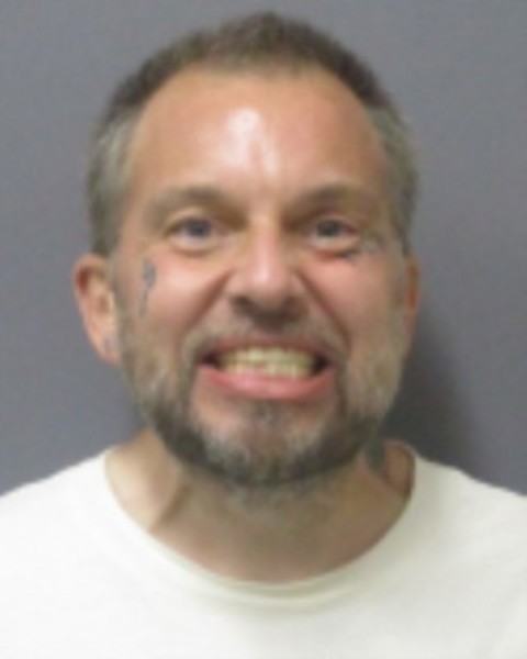 Booking photo of Christopher Egelston