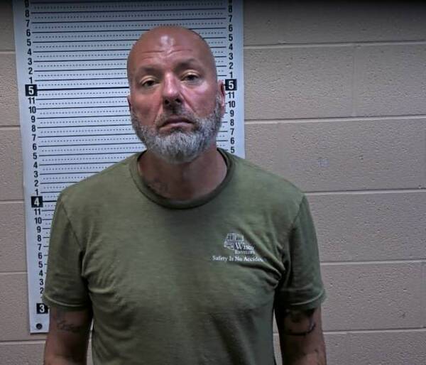 Booking photo of Chad Norris