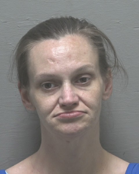 Booking photo of Laura Burns
